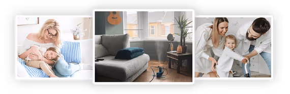 A healthy, mold-free home with the family breathing easy
